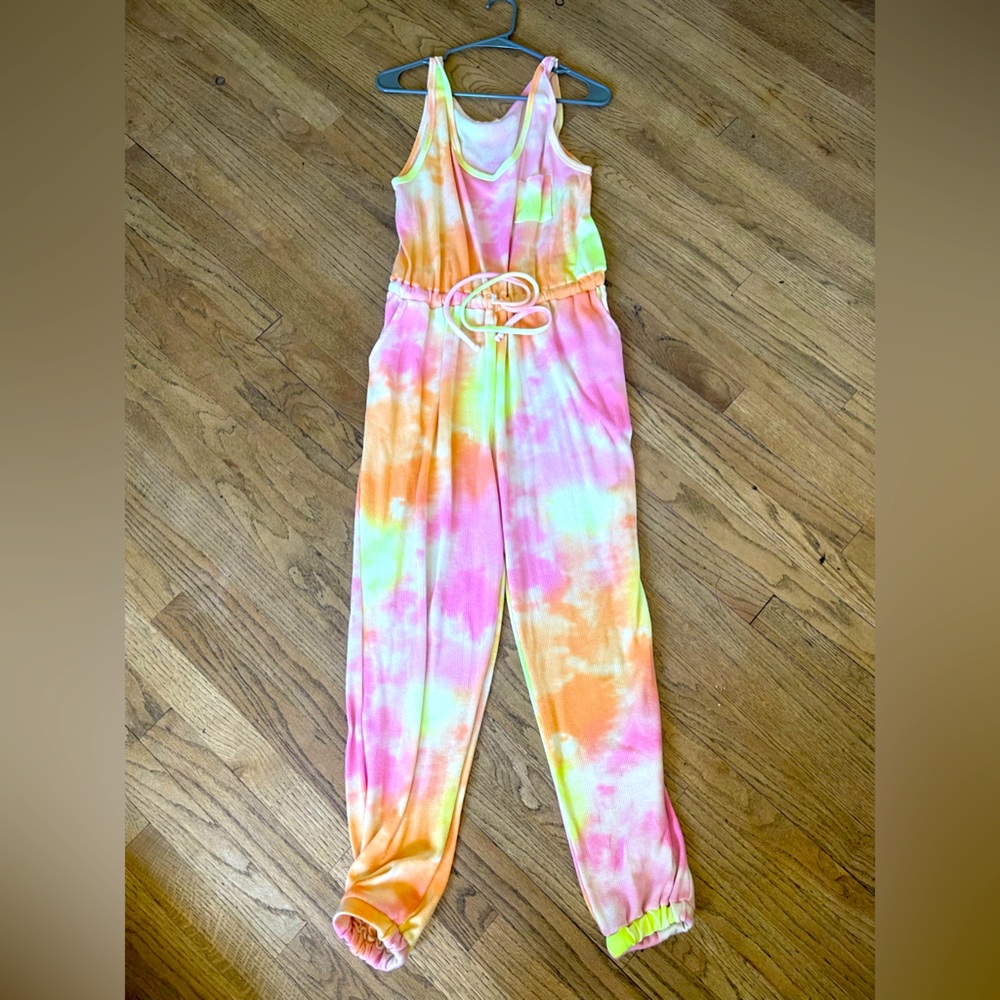 Tie dyed romper from Cherish. Size large.